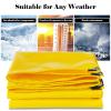 XYXHEII 500 g/m² Waterproof Tarp, 1.2 x 1.2 m, Heavy-Duty PVC Fabric with Eyelets, UV-Resistant Cover view 2