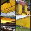 XYXHEII 500 g/m² Waterproof Tarp, 1.2 x 1.2 m, Heavy-Duty PVC Fabric with Eyelets, UV-Resistant Cover view 3