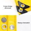 XYXHEII 500 g/m² Waterproof Tarp, 1.2 x 1.2 m, Heavy-Duty PVC Fabric with Eyelets, UV-Resistant Cover view 4