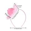 Muteitt Pink Cowboy Hat Headband, Mini Cowgirl Hat Headband for Women view 4