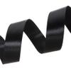 GIYOMI Black Polyester Satin Ribbon, 1 in x 50 yd, for Gift Wrapping view 4