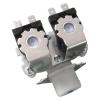 JMRTQMEC Washing Machine Solenoid Water Valve, 1 Inlet 2 Outlets, Parallel Double Valve, DC12V/24V AC110/220V (DC110V) view 3