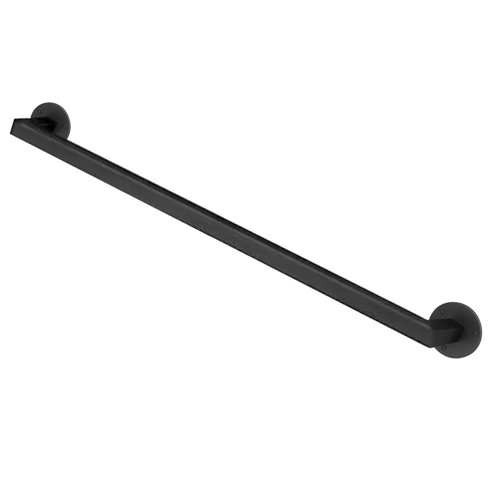 MarxaN Wall-Mounted Stair Handrail, Black, 270 cm