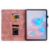 LMFULM PU Leather Case for Samsung Galaxy Tab S6 10.5-inch, Lotus Pink view 3