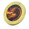 QYZXTH Chinese Zodiac Year of the Dragon 2024 Gold-Plated Commemorative Coin view 1