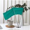 2-Pack Small Silver Metal Table Flagpoles for Desks view 3