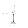 RUNZE765Z Champagne Flutes, 4-Piece Set, 200 ml view 2