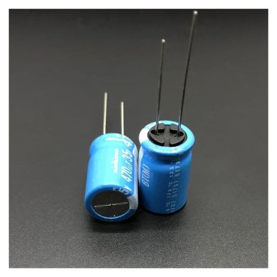 5 pcs/20 pcs 470 µF 35 V 12.5 × 20 mm Aluminum Electrolytic Capacitor AUOQKQUT (One Size)