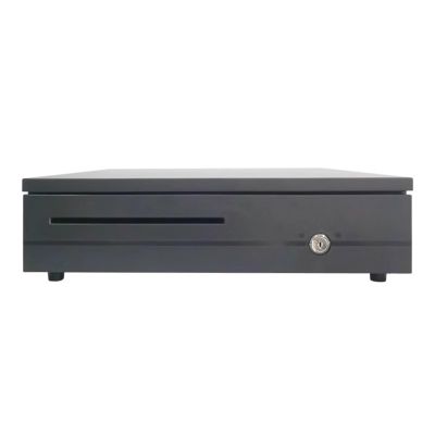 Cash Drawer with Removable Coin Tray, Black
