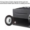 Cash Drawer with Removable Coin Tray, Black view 4