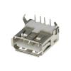 100-Piece 2.0 4-Pin A-Type Female Plug Connector, G54, 2-Foot, 90-Degree, Data Transfer and Charging view 2