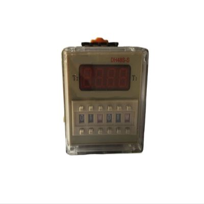 36V AC/DC 48 × 48 mm 0.1 s–99 h Programmable Double Time-Delay Relay DH48S-S AUOQKQUT