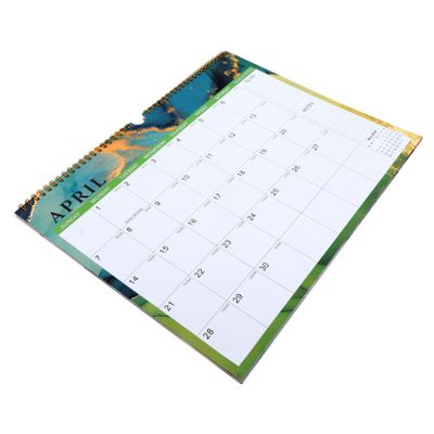 Monthly Wall Calendar with Holidays
