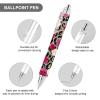 ODHHGDF Reusable 0.5 mm Black Retractable Ballpoint Pen with Cheetah-Leopard Pattern view 3