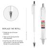 ODHHGDF Juneteenth Day Freedom 1865 Gel Pens, Fine Tip (0.5 mm), Retractable, Smooth Writing, Black Ink, 2-Pack view 4