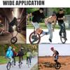 16/18/20/24-Inch Adjustable Trainer Unicycle, Non-Slip Mountain Tire, White, 24-Inch view 4