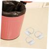 PLAFOPE 10-Piece Iron Trash Can Pull Rings, Silver, Weather-Resistant, Versatile for Outdoor Use view 3