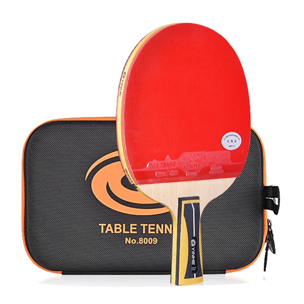 11-Star Professional Table Tennis Paddle Set with Carbon Fiber Technology