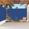 Retractable Side Awning, Blue, 220 x 600 cm view 1