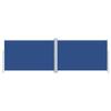 Retractable Side Awning, Blue, 220 x 600 cm view 2