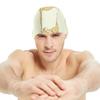 Stretch Swim Cap, Earth from Space with Continents in LGBT Colors view 2