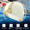 Stretch Swim Cap, Earth from Space with Continents in LGBT Colors view 4