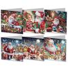 Lebartm 6-Piece DIY Diamond Painting Greeting Card Set view 1