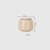 Ceramic Tea Storage Jar with Bamboo Lid view 2