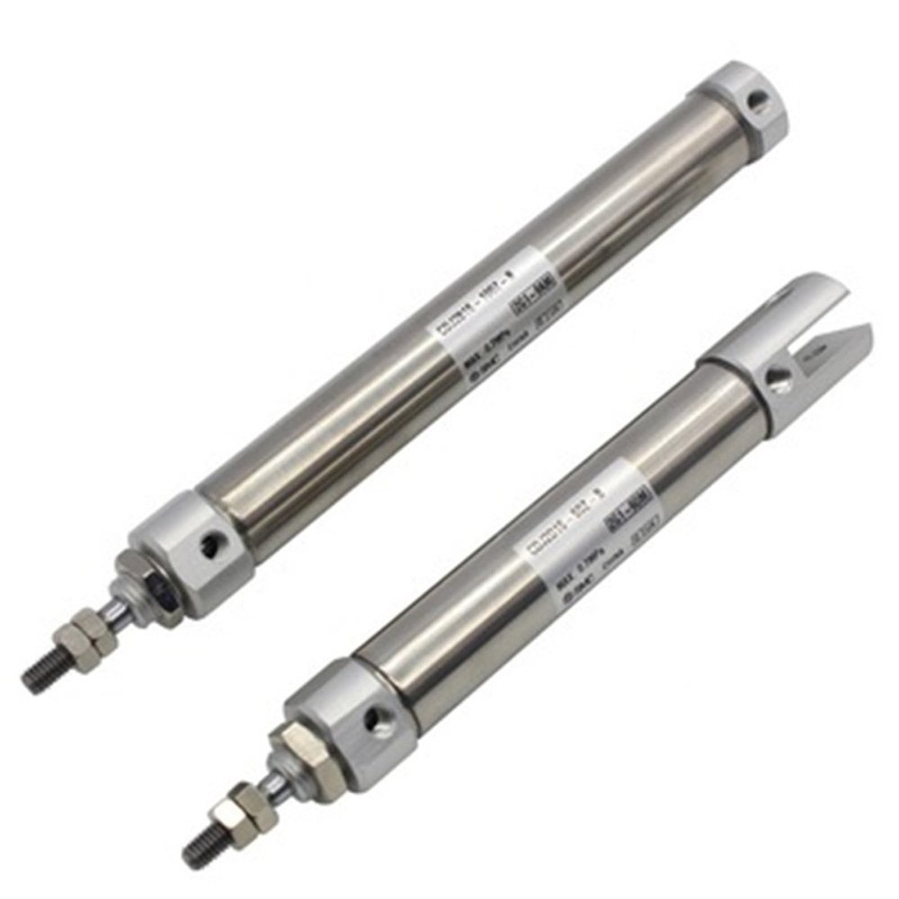 CDJ2D Stainless Steel Pneumatic Double-Clevis Mini Air Cylinder, 1 Pc. (CDJ2D16-150-B)