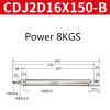 CDJ2D Stainless Steel Pneumatic Double-Clevis Mini Air Cylinder, 1 Pc. (CDJ2D16-150-B) view 2