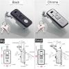 Bounce MS718 Lever Cabinet Lock, Vending Cabinet Lock, Car Trunk and RV Toolbox Push Lock, Zinc Alloy, 1 pc (Large Chrome) view 4
