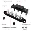 Sepzlly 2-Bus-Bar Distribution Block, 12–48V DC, 250A, M8 Studs view 3