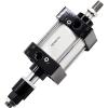 SCJ 125 mm Bore Adjustable-Stroke Aluminum Alloy Double-Acting Piston Standard Pneumatic Cylinder, 1 Pc. (Stroke 50–50 mm) view 3