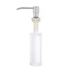 Kitchen Sink Soap Dispenser with Stainless Steel Pump, Refillable, 350 ml view 1