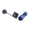 ChunLK SP16 Waterproof IP68 Cable Connector Plug and Socket, Male/Female, 2/3/4/5/6/7/9-Pin, Square DIY (SP16-4S) view 1