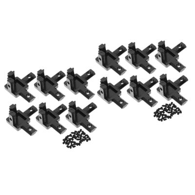 Gatuida 12-Piece Aluminum Corner Connectors for 2020 Aluminum Profiles
