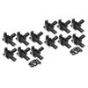 Gatuida 12-Piece Aluminum Corner Connectors for 2020 Aluminum Profiles view 1