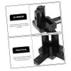 Gatuida 12-Piece Aluminum Corner Connectors for 2020 Aluminum Profiles view 2