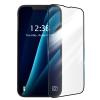 YOUULAR Tempered Glass Screen Protector for Apple iPhone XS, 9H, Clear, Black Edge view 1