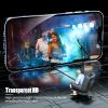 YOUULAR Tempered Glass Screen Protector for Apple iPhone XS, 9H, Clear, Black Edge view 3