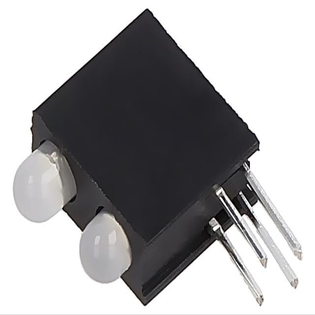2X OSRGH23E62X-3F2B 3 mm LED, red/yellow-green, 2 diodes, 30 mA, 60°, OPTO