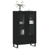 AUUIJKJF Black Highboard, 69.5 x 31 x 115 cm view 3