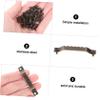 WOONEKY 100 Stainless Steel Toothed Picture Hangers with Screws view 3