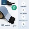 diconfa Self-Adhesive SBR Rubber Strip, 80 mm Wide, 950 x 6 mm view 2