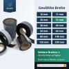 diconfa Self-Adhesive SBR Rubber Strip, 25 mm Wide, 350 mm Long, 0.5 mm Thick view 3