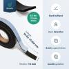 diconfa Self-Adhesive SBR Rubber Strip, 10 mm Wide, 2800 x 1.5 mm view 2