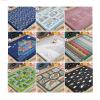 Children's Room Coral Velvet Rug, Large Non-Slip Crawling Mat view 2