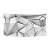 Black-and-White Striped Party Banner view 1