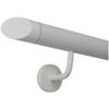 Stair Handrail PVC Railing Plastic Handrail Rubber 40 x 8 mm (Brown) view 1