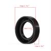 2-Pack Oil Seals 74 x 94 x 10 mm, TC Double-Lip with Spring, Black view 2